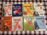 Cadernos de atividades escolares