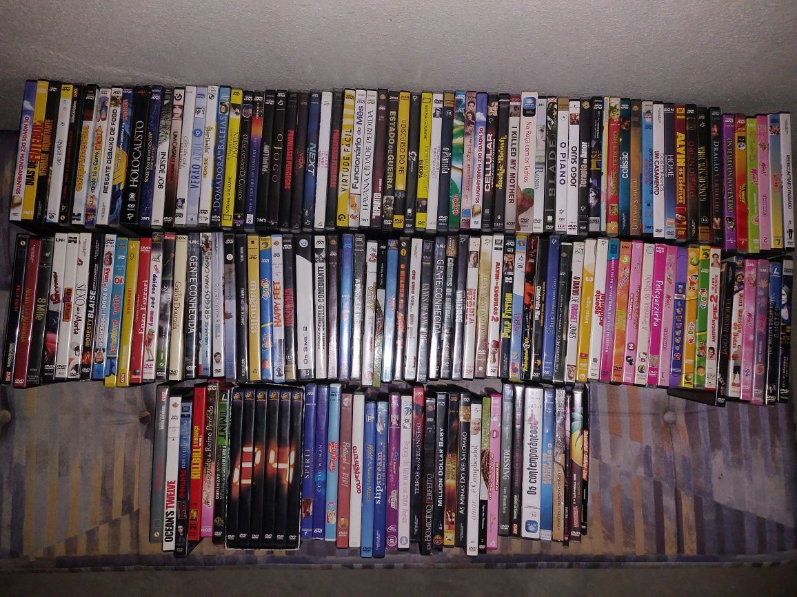 Lote de 167 filmes DVD