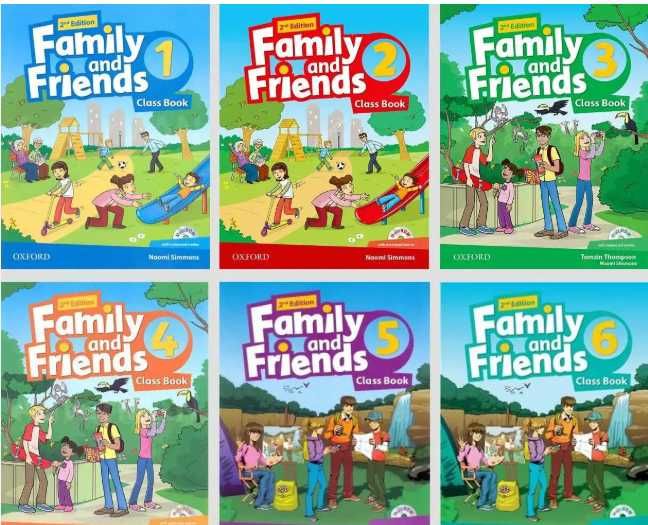 Family and friends 1,2,3,4,5,6, Starter (2nd-edition)