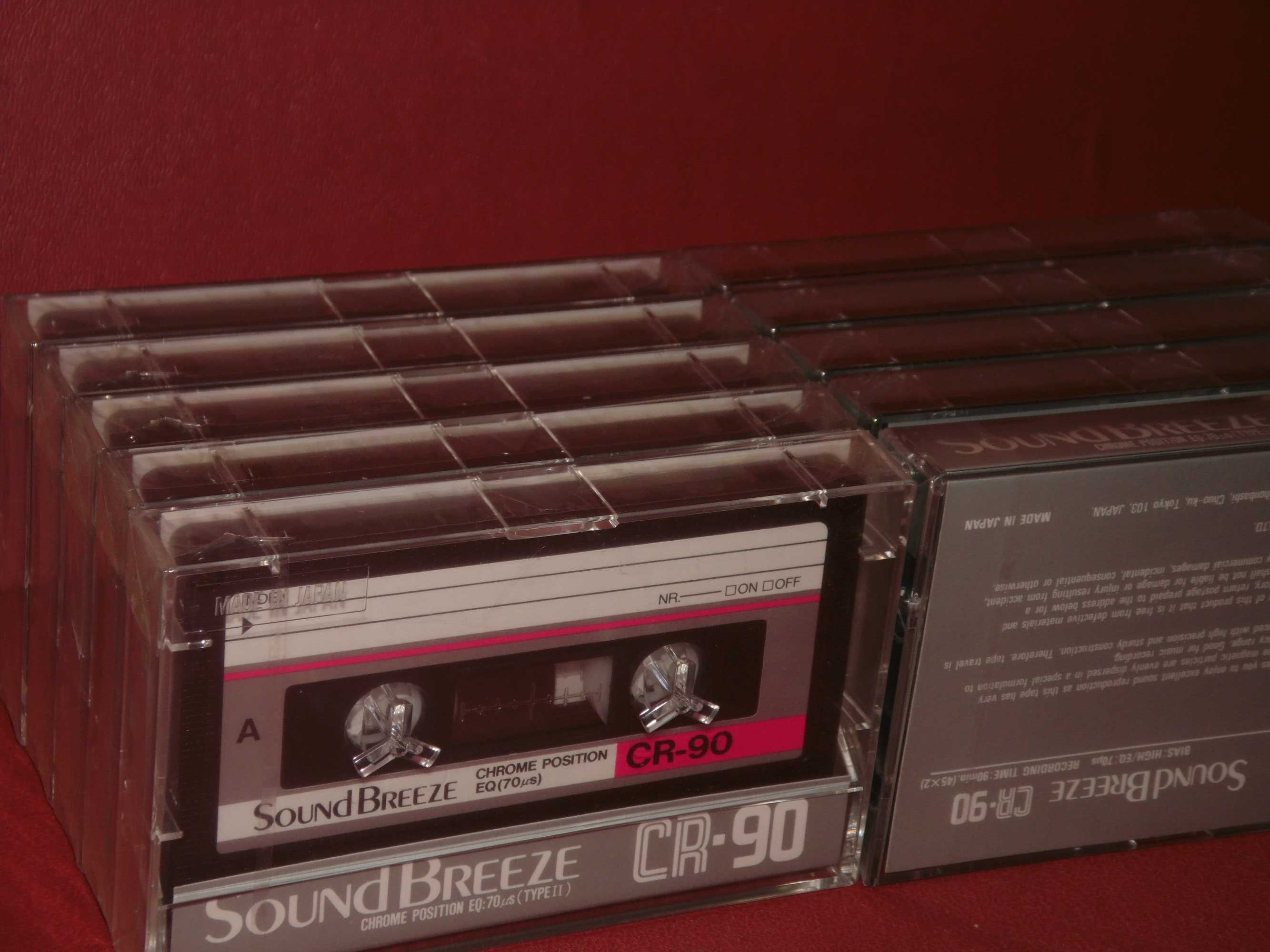 кассеты  Made in Japan аудиокассеты лента хром тип 2  Новые в упаковке