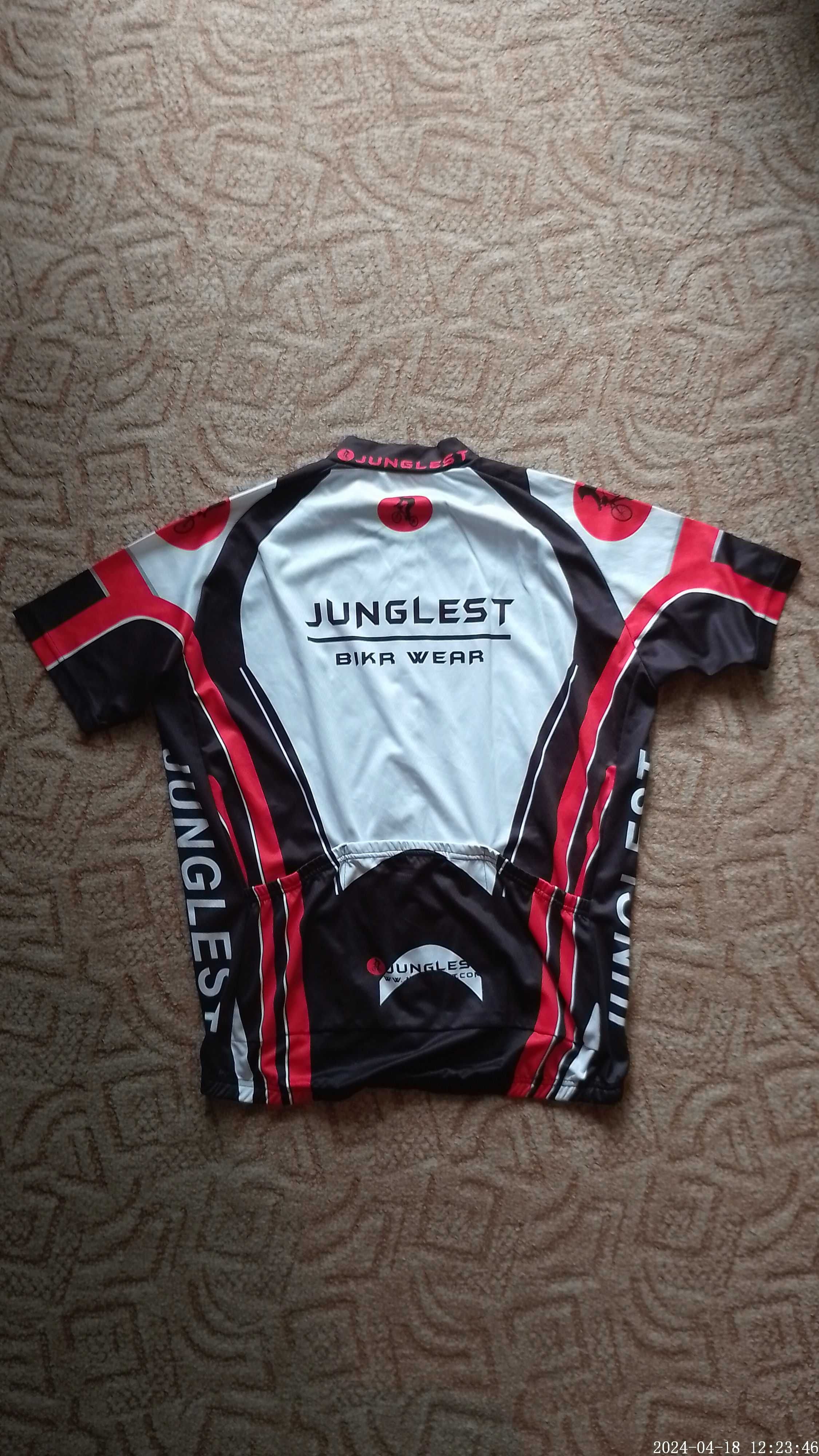 Koszulka na rower kolarska Junglest Bike Wear xxl