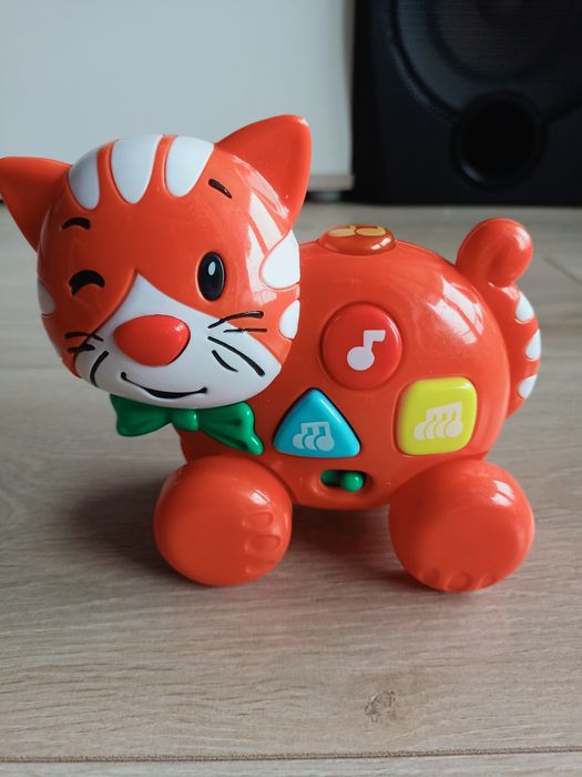 Kotek interaktywna zabawka świeci gra jeździ