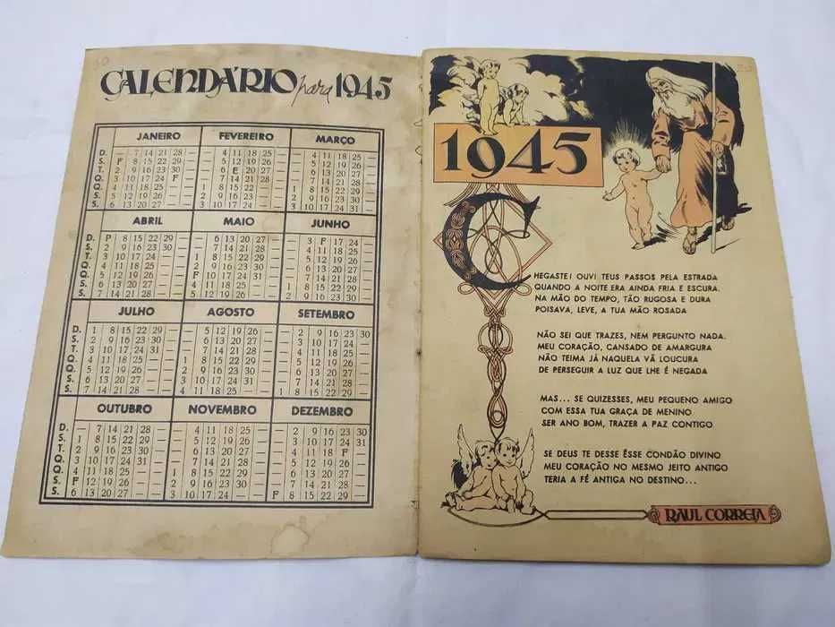 Almanaque O Mosquito e a Formiga 1945 - RARO (1944)