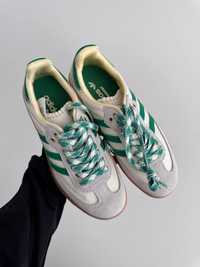 Жіночі кросівки Adidas SAMBA x WALES BONNER GREEN