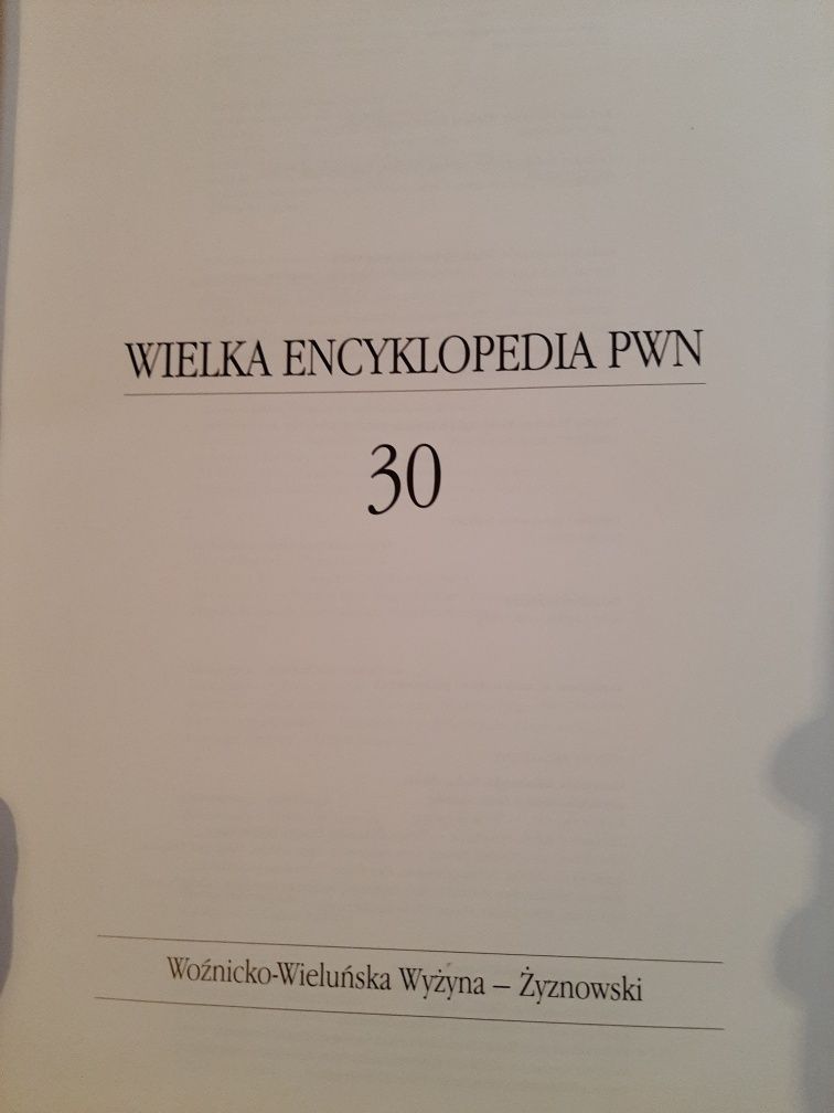 Wielka Encyklopedia PWN, 31 tomów, stan bdb