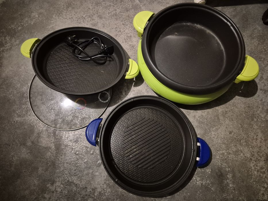 Panela eletrica e grelhador