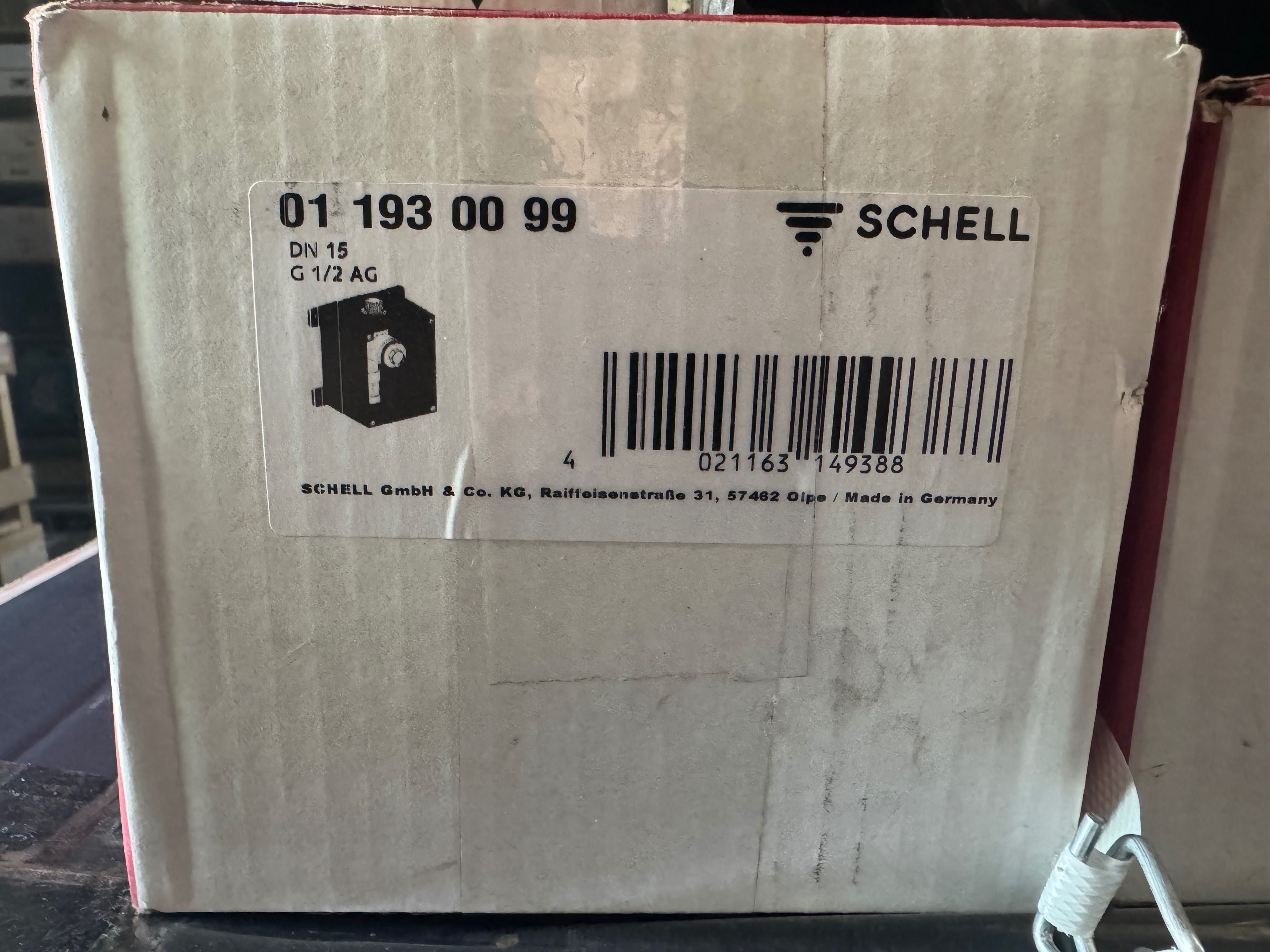SCHELL - podtynkowa spłuczka ciśnieniowa do pisuaru COMPACT II -5szt.