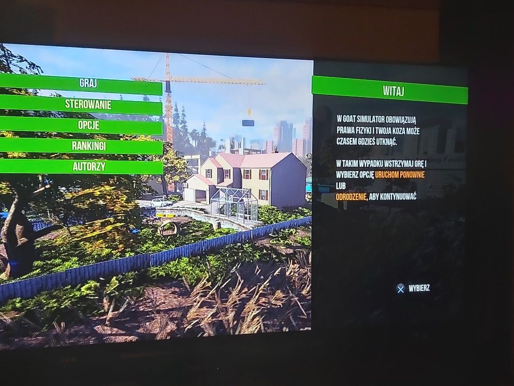 Goat symulator kozy gra PL ps4