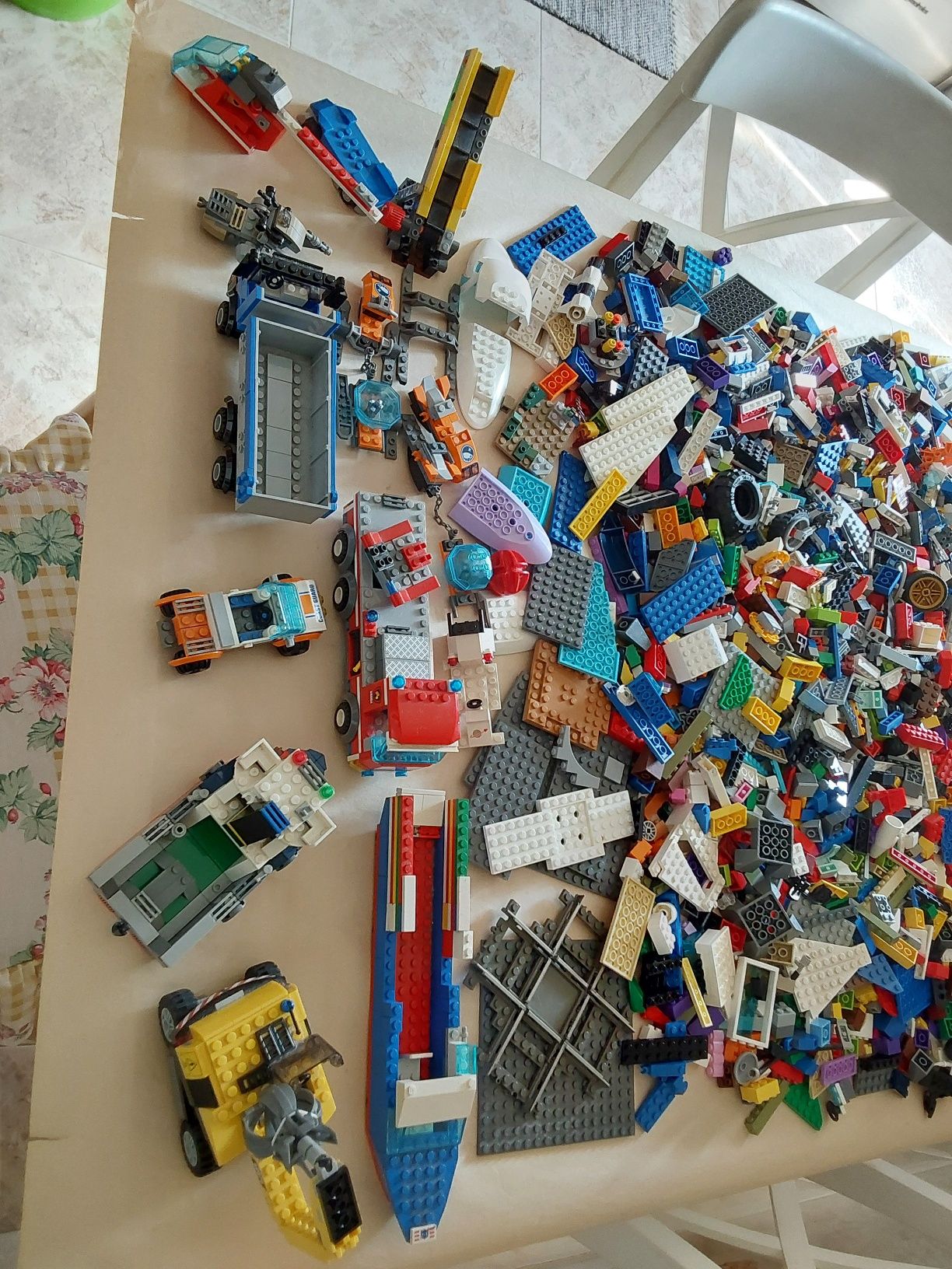 Grande lote de Legos