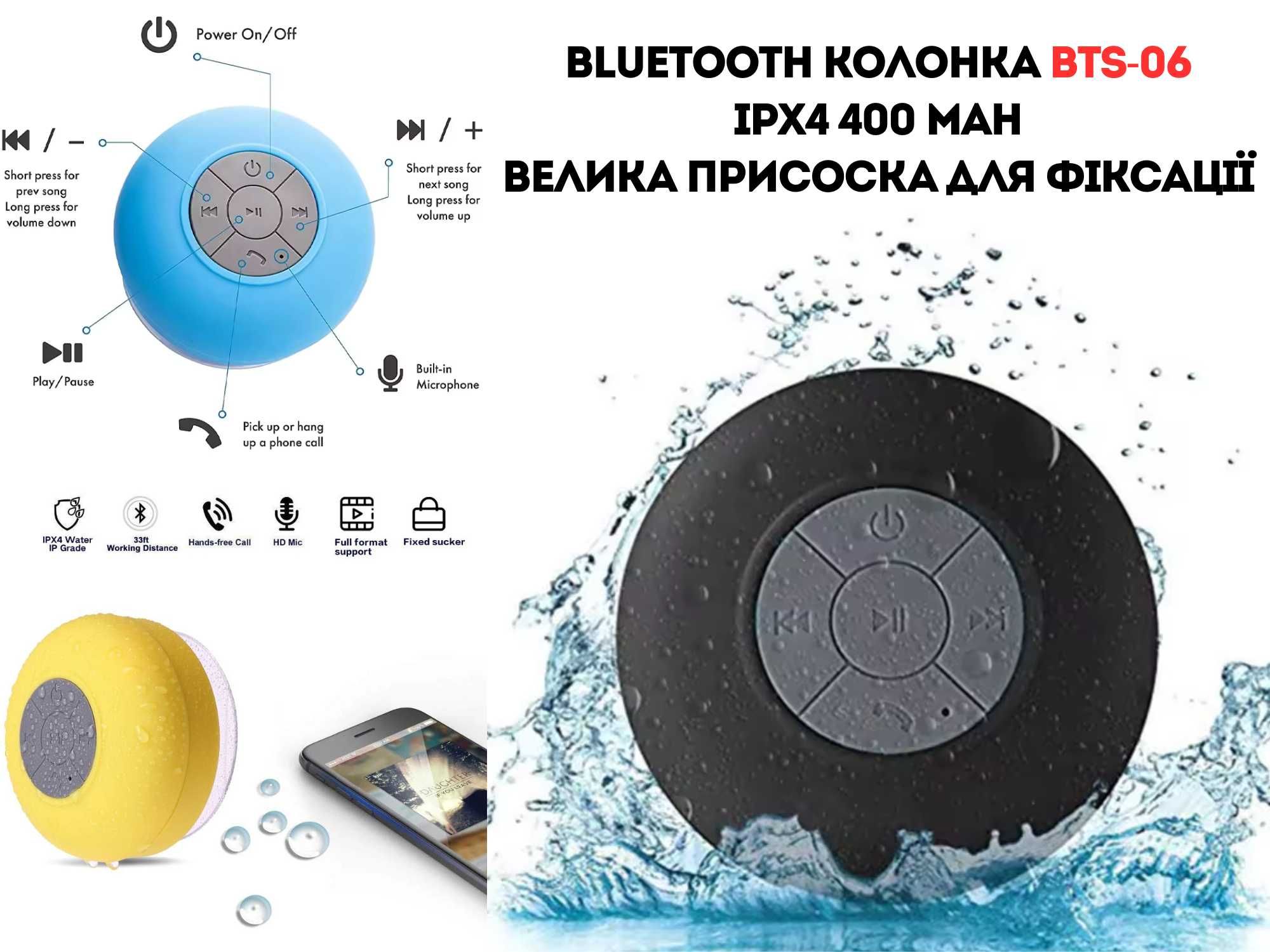 Компактна Bluetooth колонка BTS-06