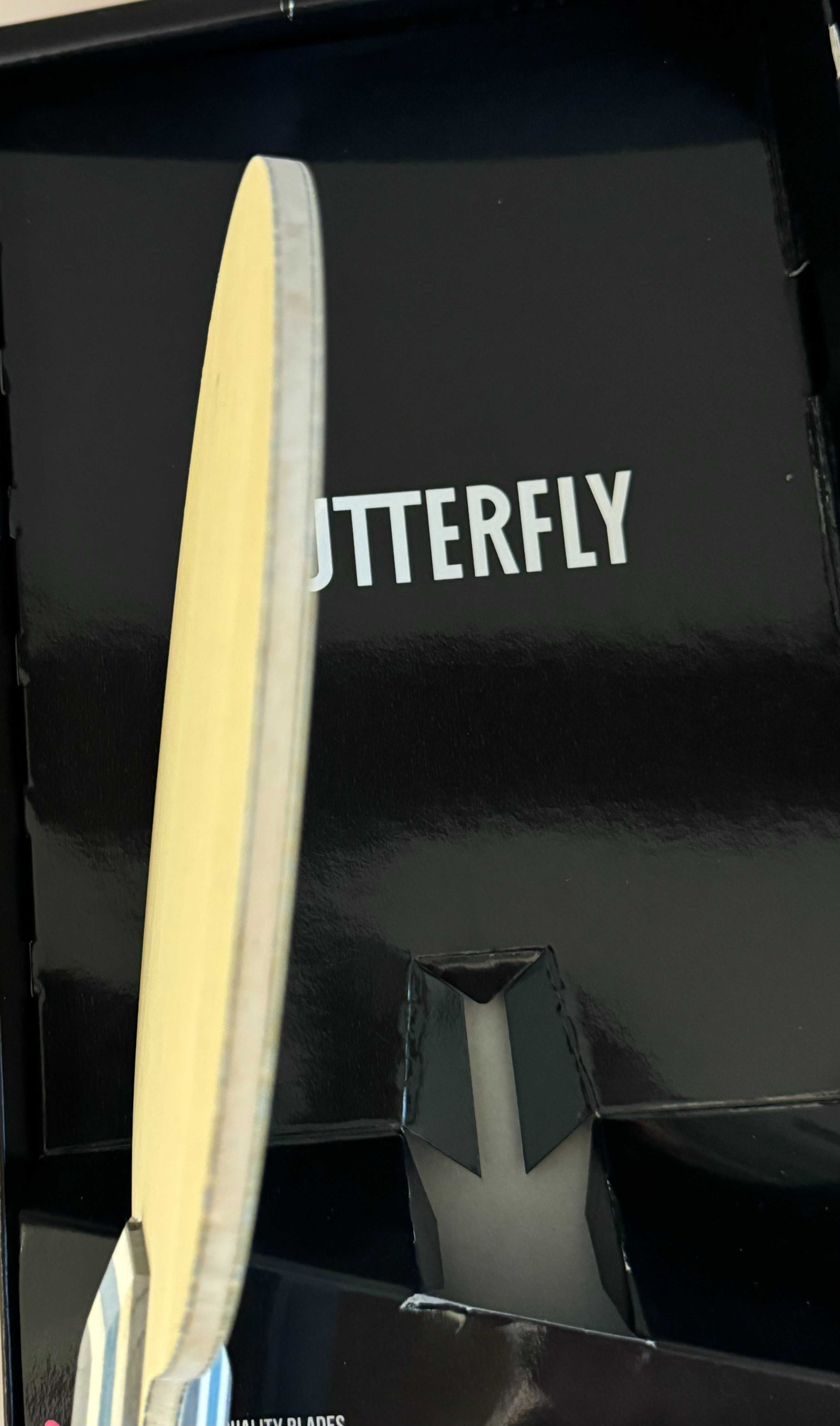 Основа Butterfly Viscaria ALC, після тесту, оригінал Японія
