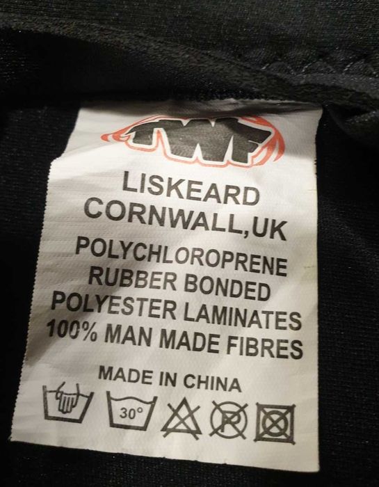 Детский полукомбинезон для дайвинга , гидрокостюм TWF ( К12 )