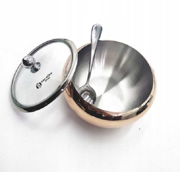 Cukierniczka 560ml + pokrywka i łyżeczka