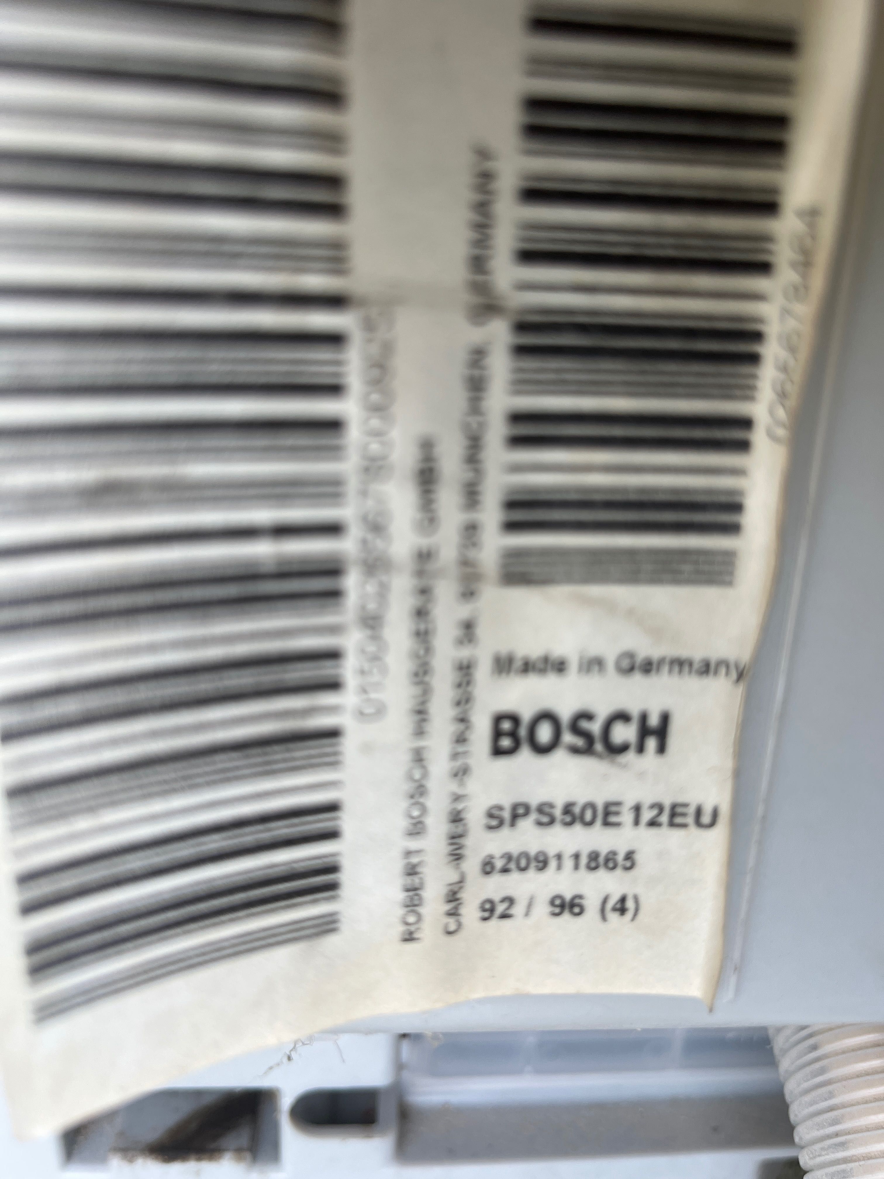 Zmywarka wolnostojaca Bosch AquaStop SPS50E12EU