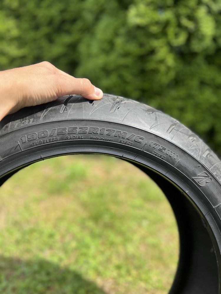 Bridgestone battlax  190/55ZR17 dot 0820 NOWA