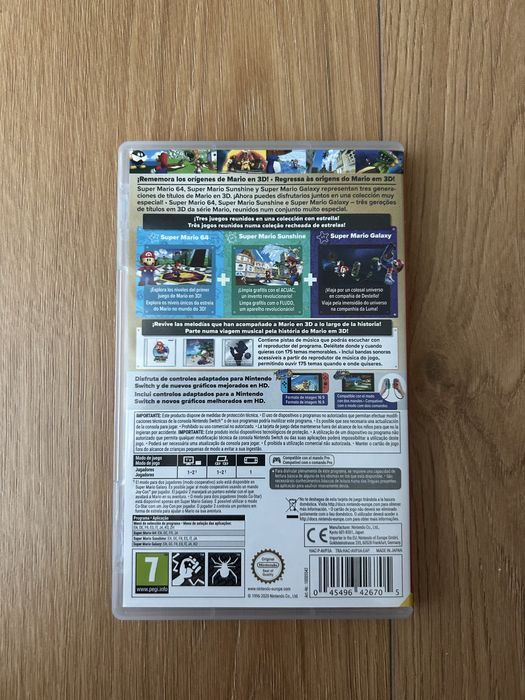 Jogo Nintendo Switch Super Mario 3D All Stars