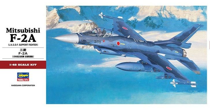 Сборная модель f-2 1/48 Hasegawa