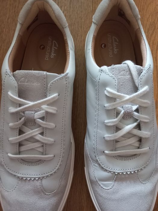 Кеди жіночі шкіряні Clarks unstructured 40 41р