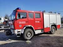 Mercedes-Benz 917 AF 4x4 ZIEGLER 2800L/m strzą pożarna pożarniczy  Stan kolekcjonerski straż strażacki OSP wiertnica energetyka camper