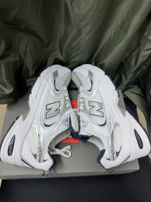 New Balance_530_white Moda_Buty_Mokasyny Mokasyny R.40.5