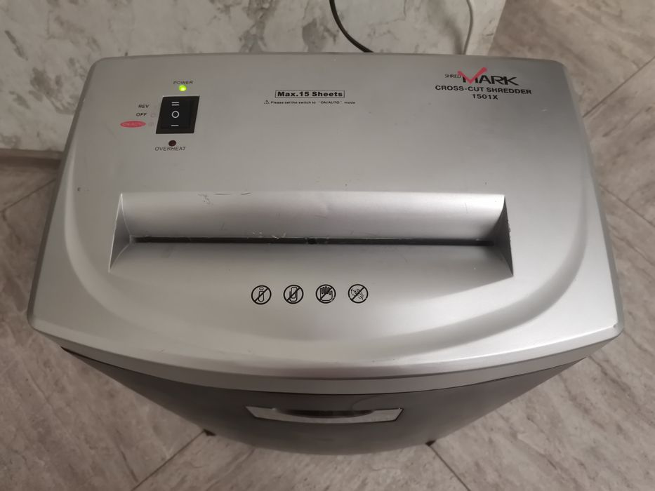 Шредер для документов ShredMark 1501X