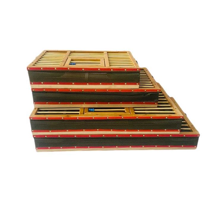 Kosz transportowy dla gołębi składany 80 x 42 x 23 cm