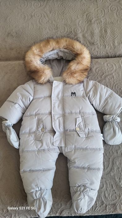 Kombinezon zimowy,rozmiar 62-68
