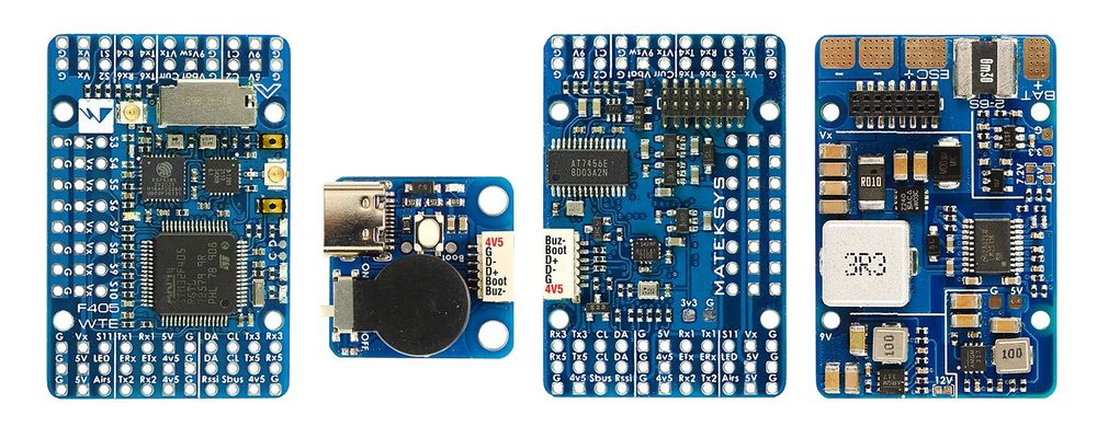 польотний контролер matek f405-wte із ELRS