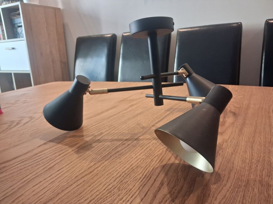 Sprzedam lampę żyrandol czarny LOFT