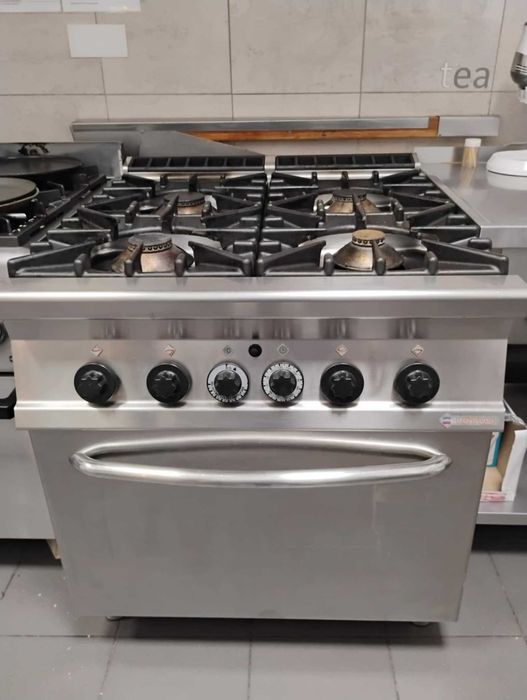 Kuchnia gazowa czteropalnikowa