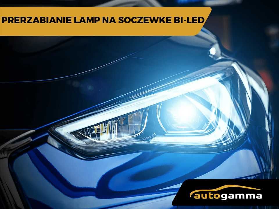 Montaż soczewek BiLED i Laser do lamp oraz Regeneracja Reflektorów