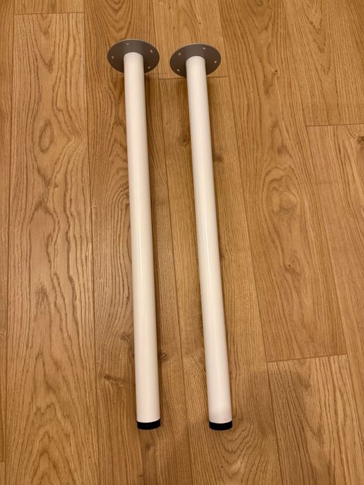 Nogi do biurka 2 sztuki Ikea ADILS 70 cm białe 902.179.72