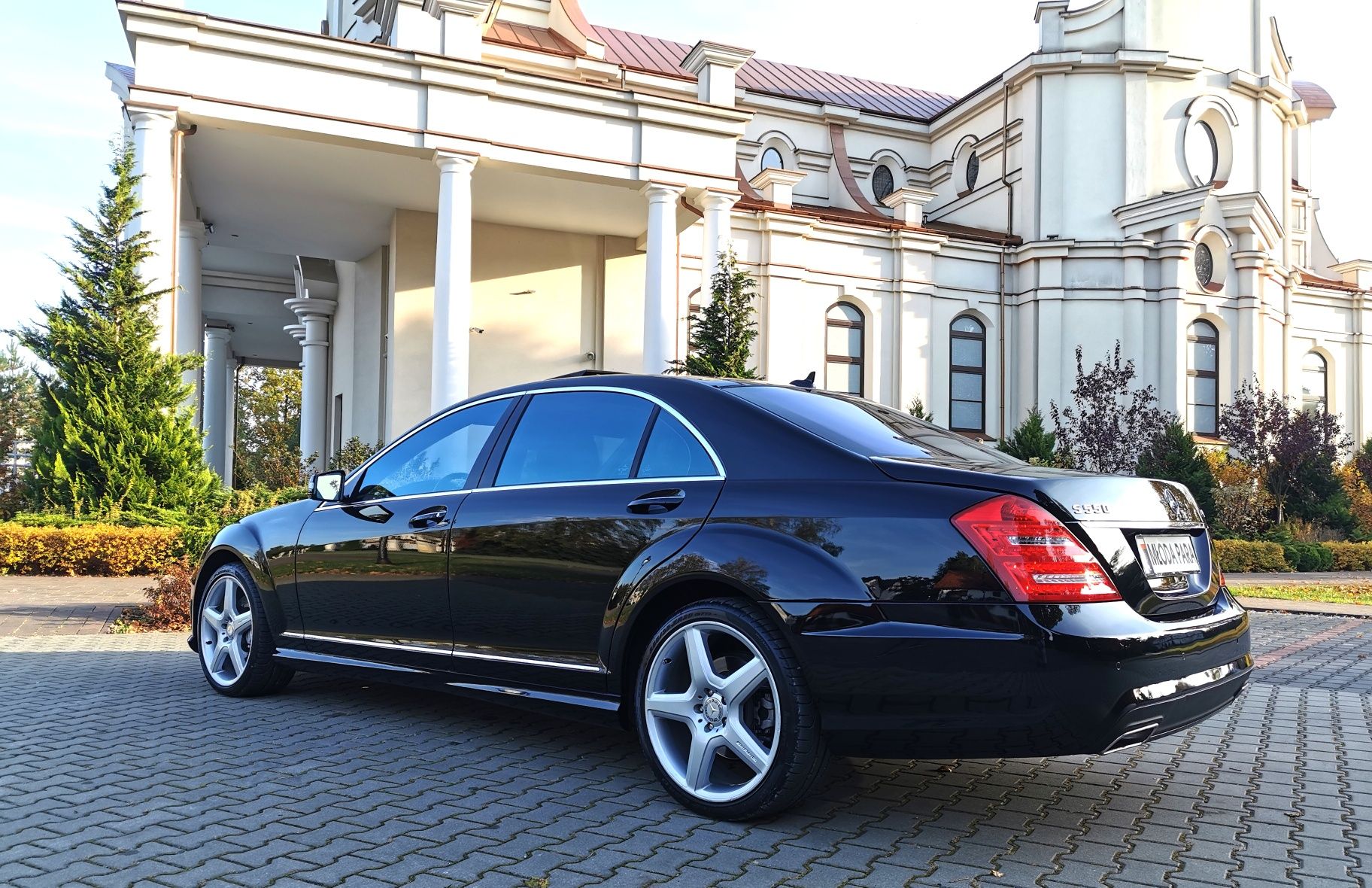 Mercedes S Klasa AMG Long do Ślubu samochód do ślubu mazowieckie AMG