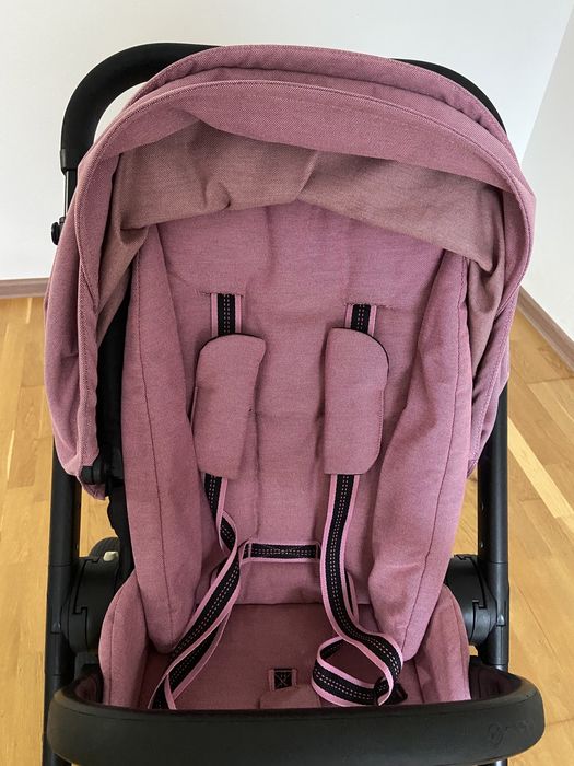 Коляска Cybex Balios S Lux SLV 2 в 1 Magnolia Pink