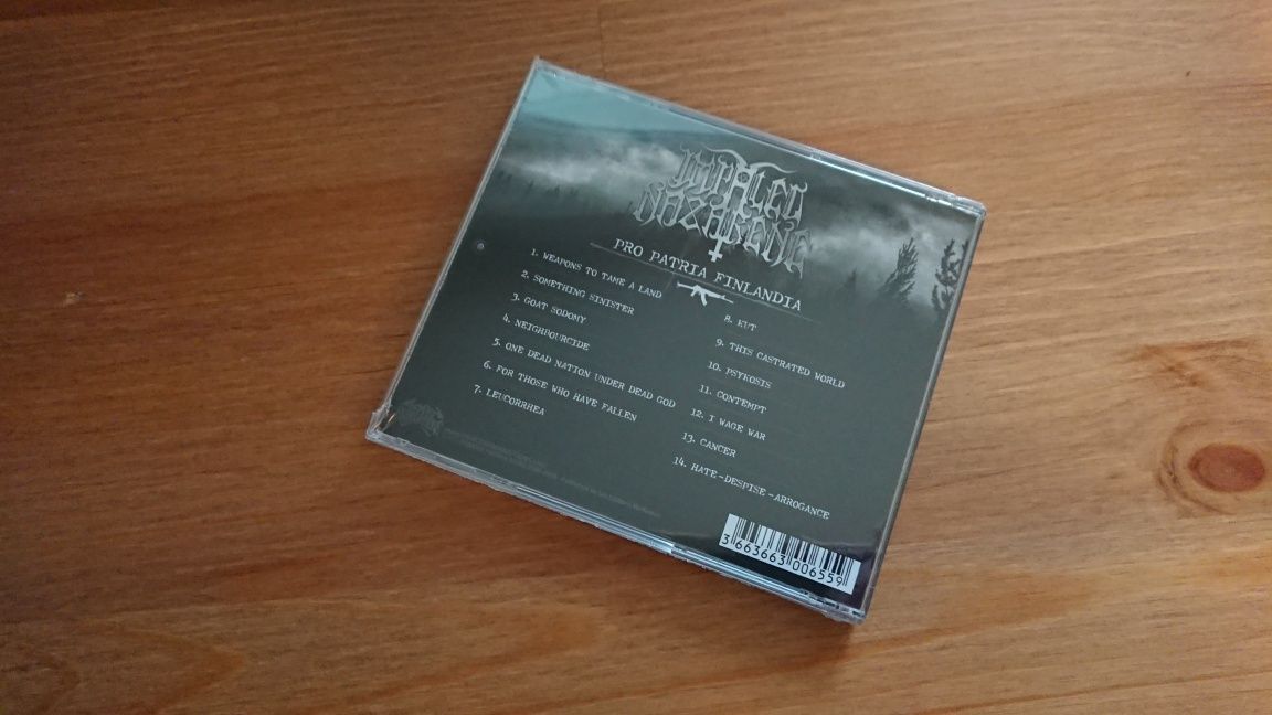 Impaled Nazarene Pro Patria Finlandia CD *NOWA* Jewelcase 2020 Folia