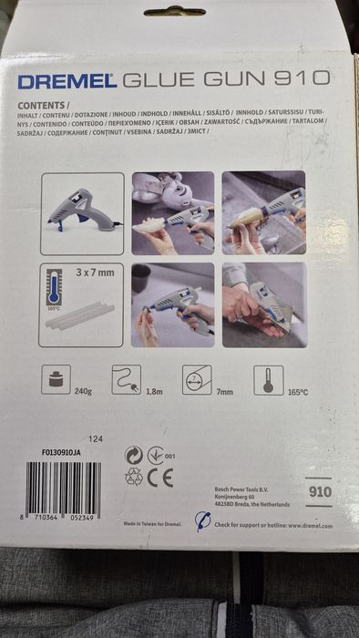 Pistolet do klejenia Dremel 7MM 910