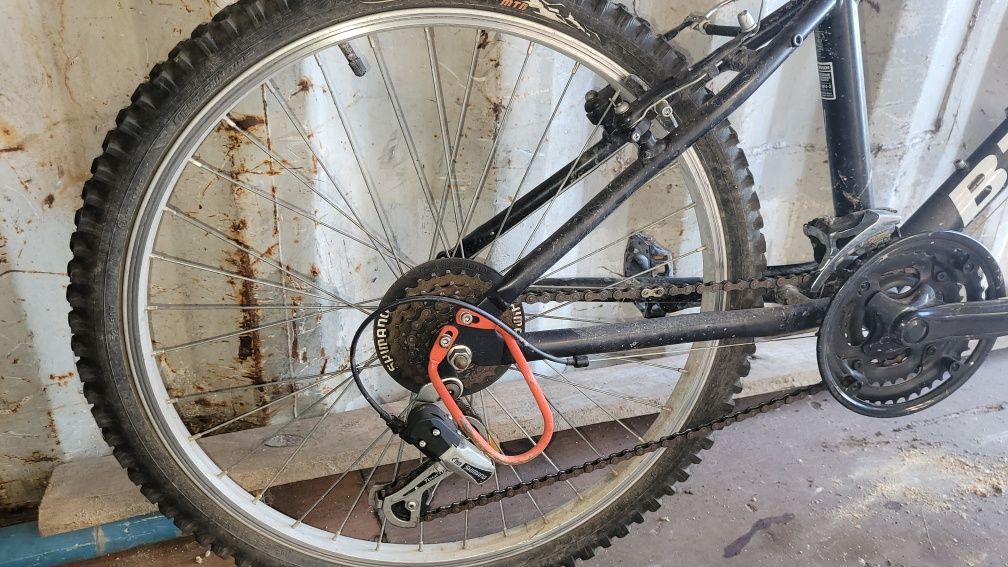 Bicicleta como nova roda 24