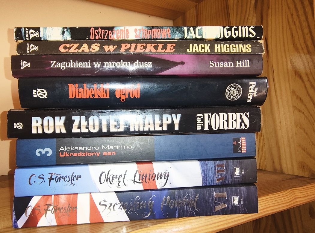 Forbes Higgins zestaw 8 książek