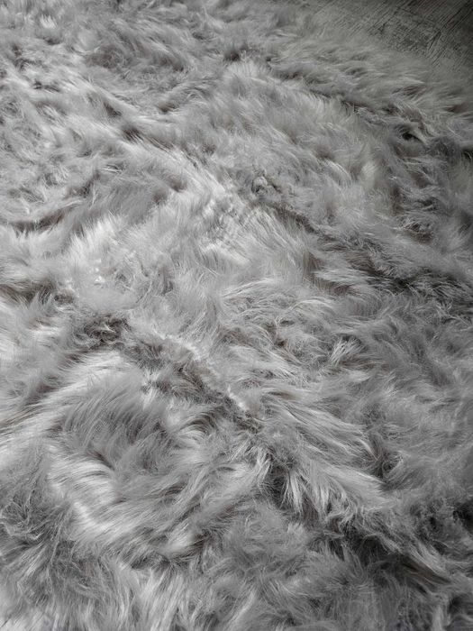 Dywan z włosiem puchaty shaggy 80 x 150 cm narzuta mata