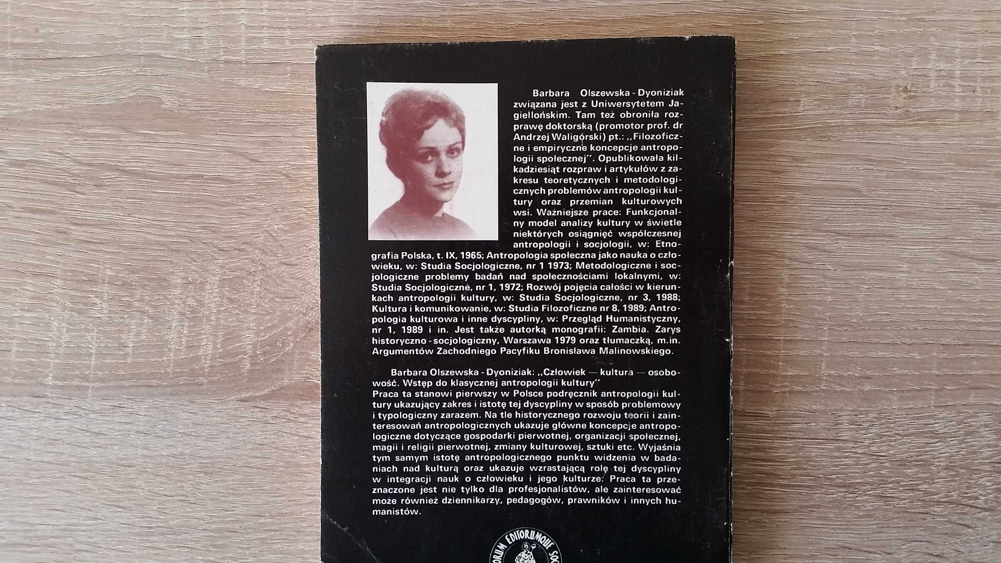 Człowiek Kultura Osobowość - Barbara Olszewska-Dyoniziak