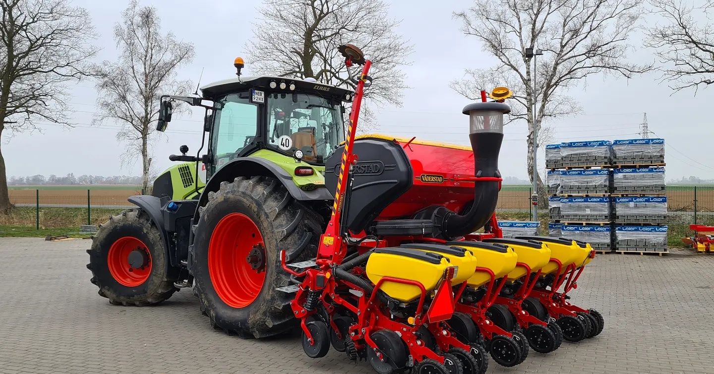 Siew Buraka, Slonecznika, kukurydzy GPS RTK. Vaderstad tempo t6 i f8.