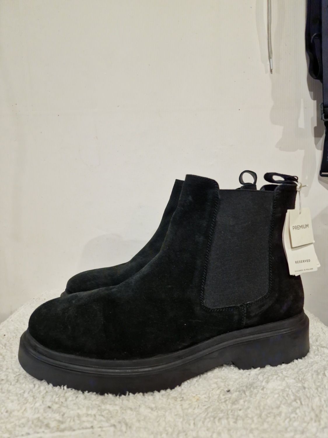 Buty Reserved botki sztyblety skóra skórzane  roz,44 i ,43,42, mokasy