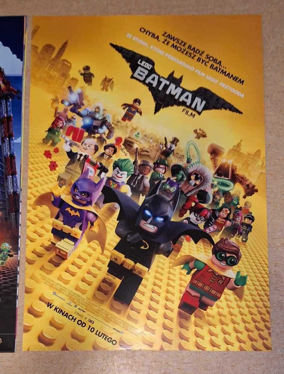 LEGO oryginalne plakaty kinowe - komplet