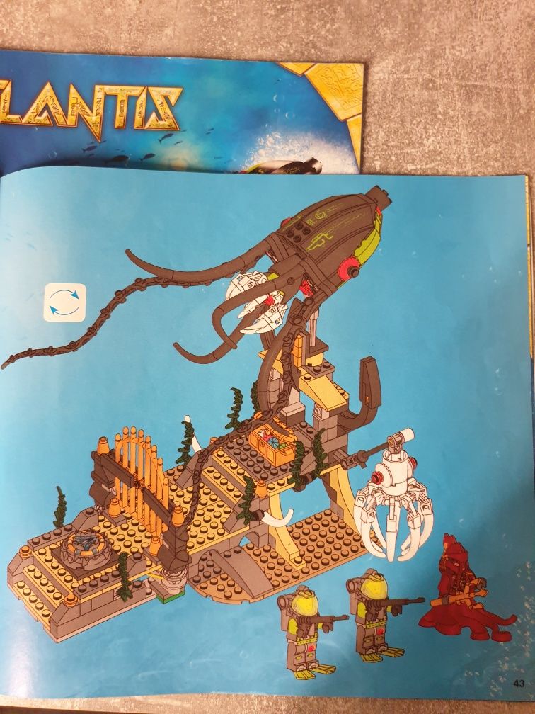 Zestaw klocków Lego Atlantis 8061
