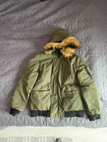 Kurta zimowa S/M męska w kolorze khaki