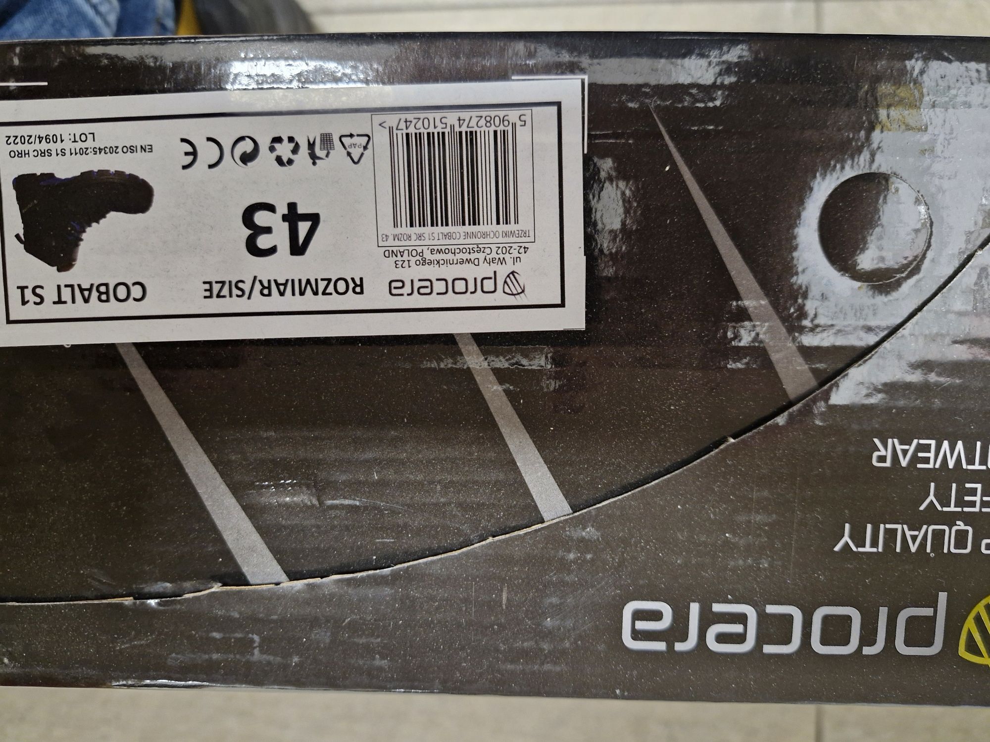 Buty trzewiki robocze ochronne