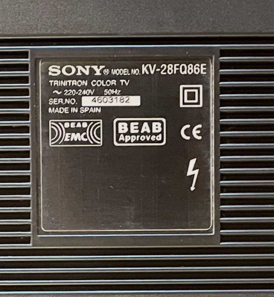TV Antiga Sony Wega