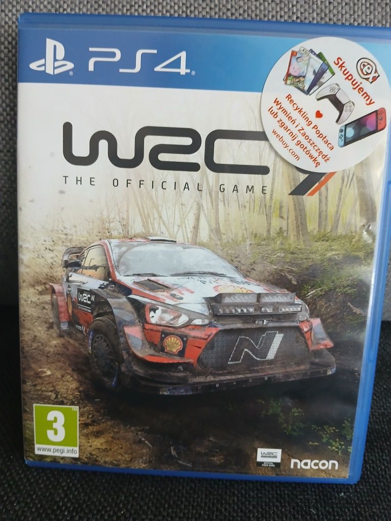 Wrc the officjal gamę ps4