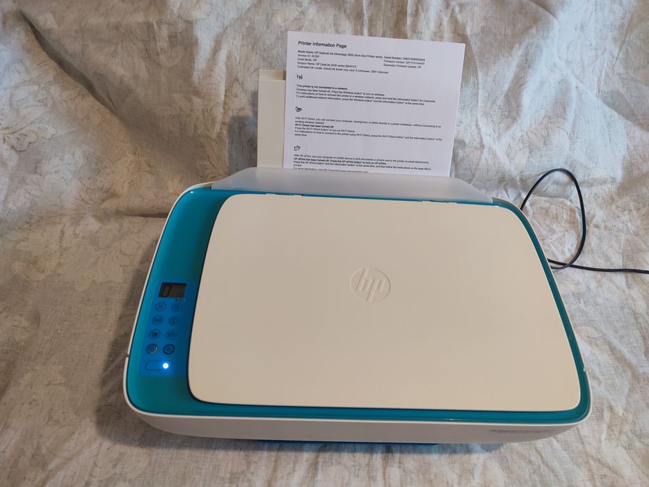 Drukarka urzadzenie wielofunkcyjne hp 3635 wifi