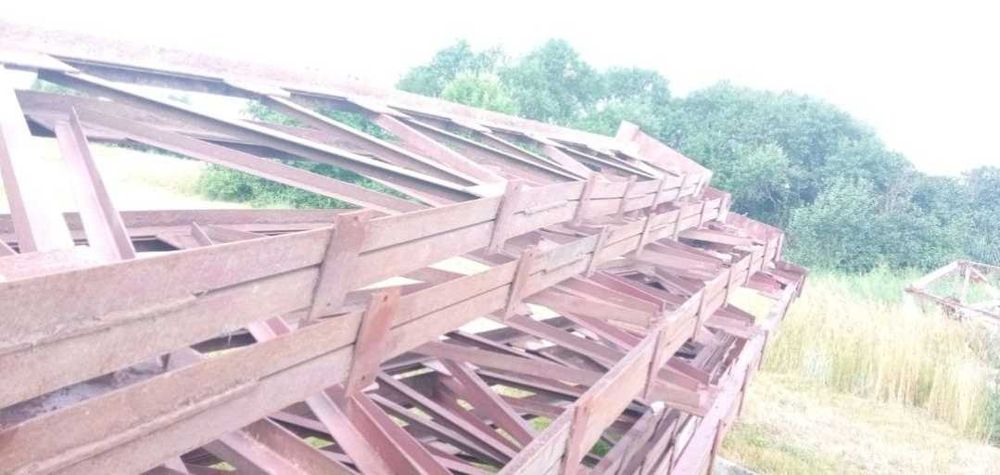 Ферми перекриття металеві 8штук ферма з уголка перекрытия помещения